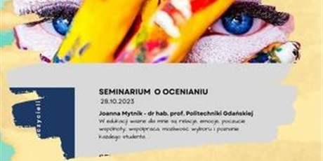 Zaproszenie na Seminarium o ocenianiu